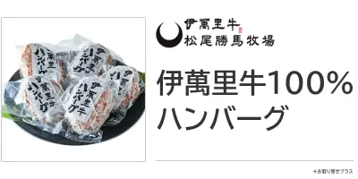 伊萬里牛100％ハンバーグ