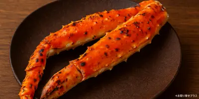 カニの美味しい食べ方（焼きガニ）