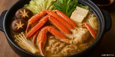 カニの美味しい食べ方（カニ鍋）