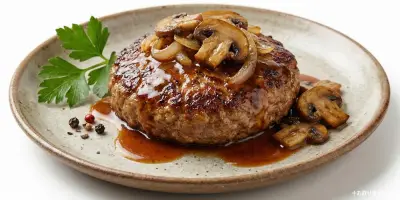 おうちレストランにおすすめのお取り寄せ 主菜（ハンバーグ）