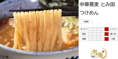 中華蕎麦 とみ田 つけめん