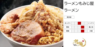 ラーメンもみじ屋 ラーメン